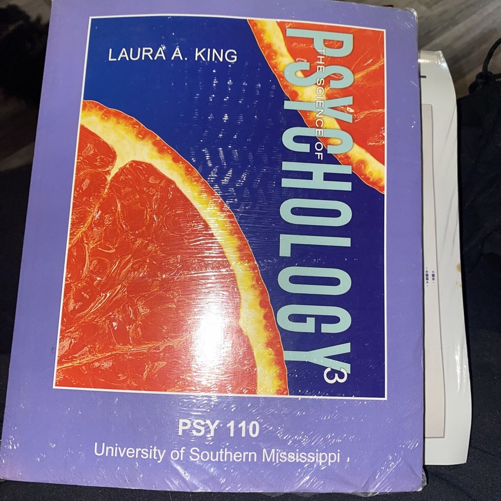 the science of psychology Laura A. King 3rd Edition Paperback Unopened NEW